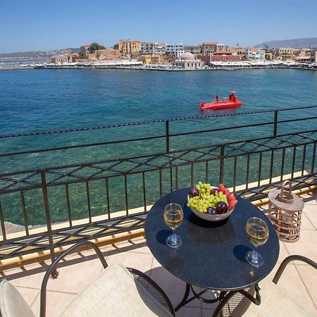 Casa Alba Seaview House Apartman Hriszí Aktí Haniá Kültér fotó