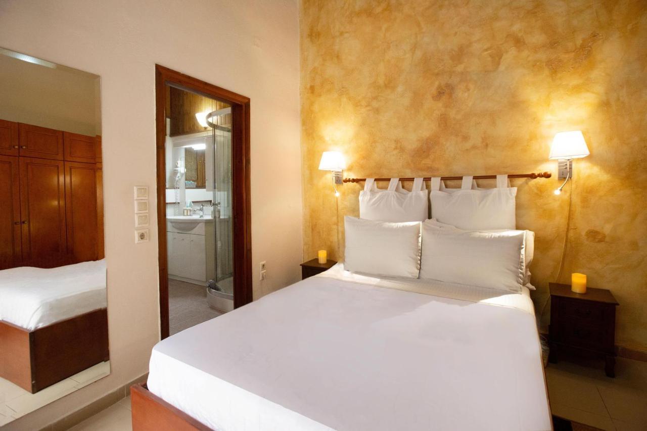 Casa Alba Seaview House Apartman Hriszí Aktí Haniá Kültér fotó